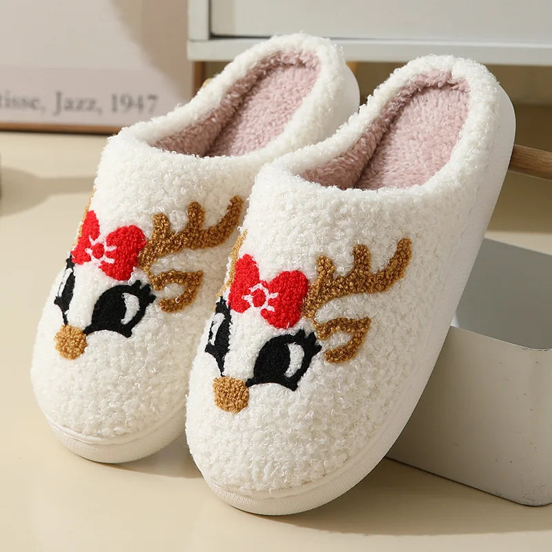 2026 Christmas Chaussure Femme Winner Unisex Couple Indoor Bedroom Slippers Home Slide Slippers for Men Women