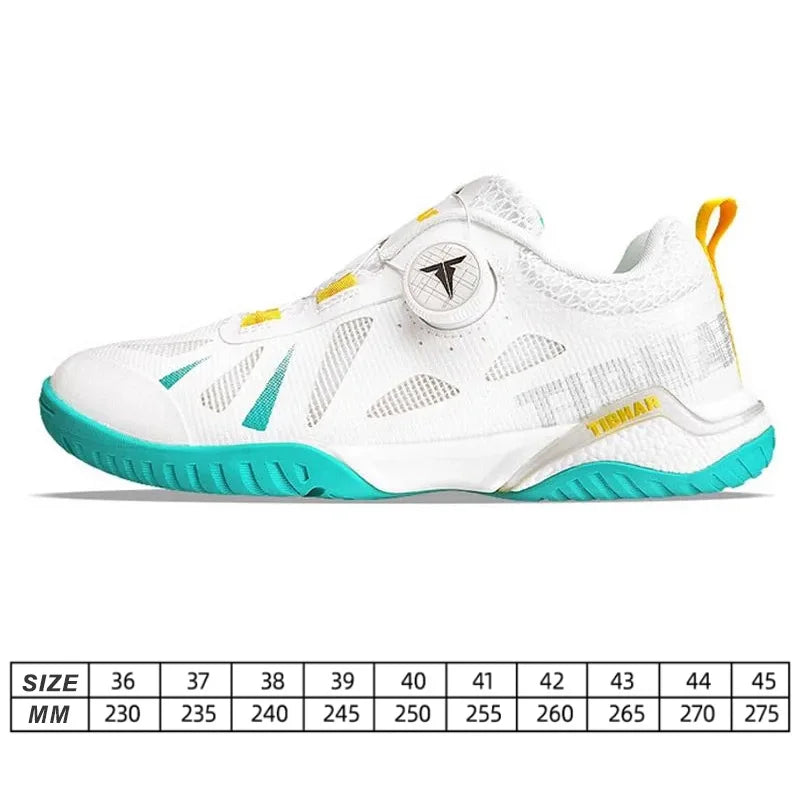 Tibhar tênis de mesa masculino feminino tênis esportivos leves para jogadores de ping pong avançados