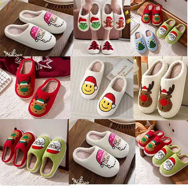 2026 Christmas Chaussure Femme Winner Unisex Couple Indoor Bedroom Slippers Home Slide Slippers for Men Women