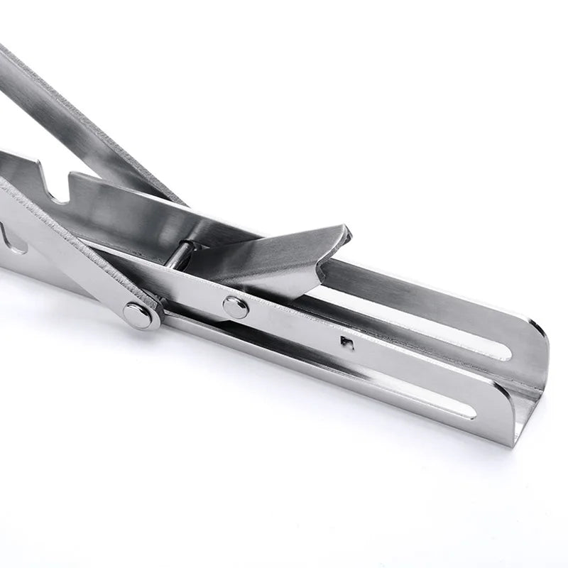 2 pçs suportes 8-20 polegada decorativo suporte de prateleira de parede 304 suporte triangular de aço inoxidável suporte de mesa dobrável