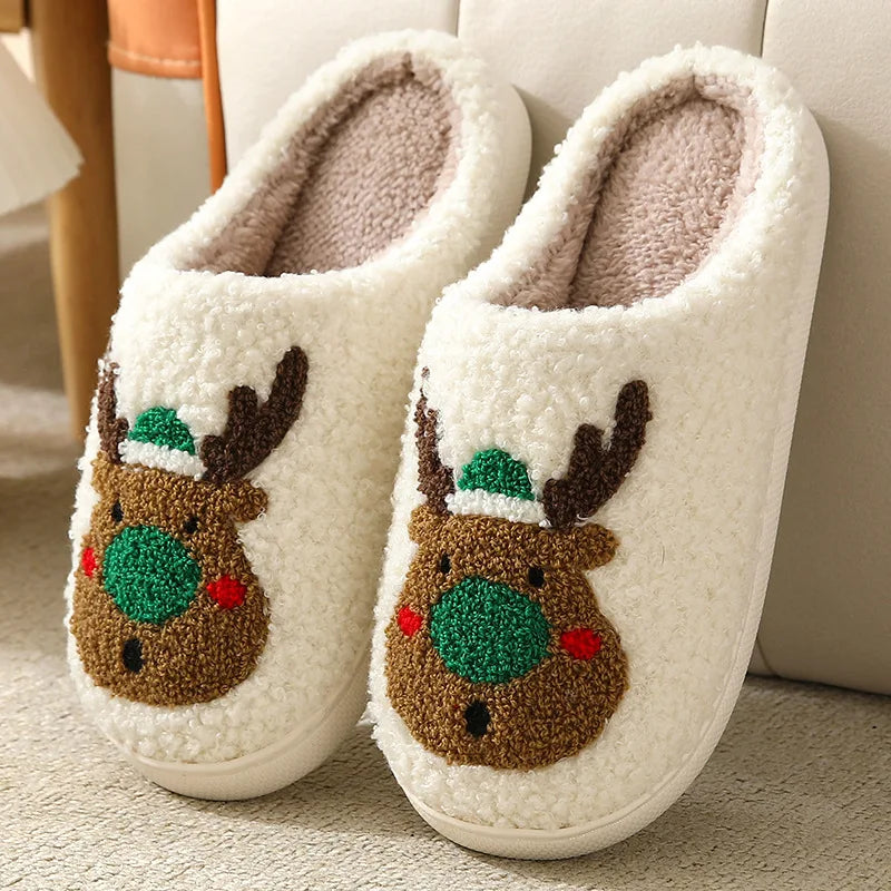 2026 Christmas Chaussure Femme Winner Unisex Couple Indoor Bedroom Slippers Home Slide Slippers for Men Women