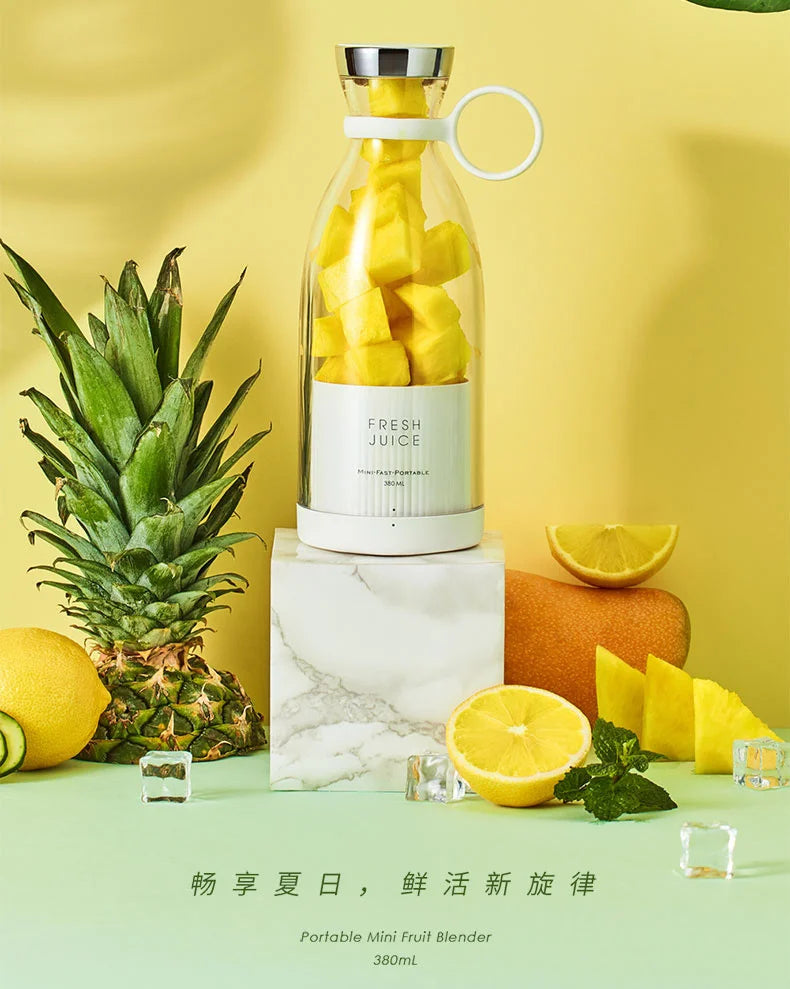 Espremedor elétrico portátil liquidificador usb mini misturadores de frutas espremedores extratores de frutas alimentos milkshake multifuncional máquina fabricante de suco