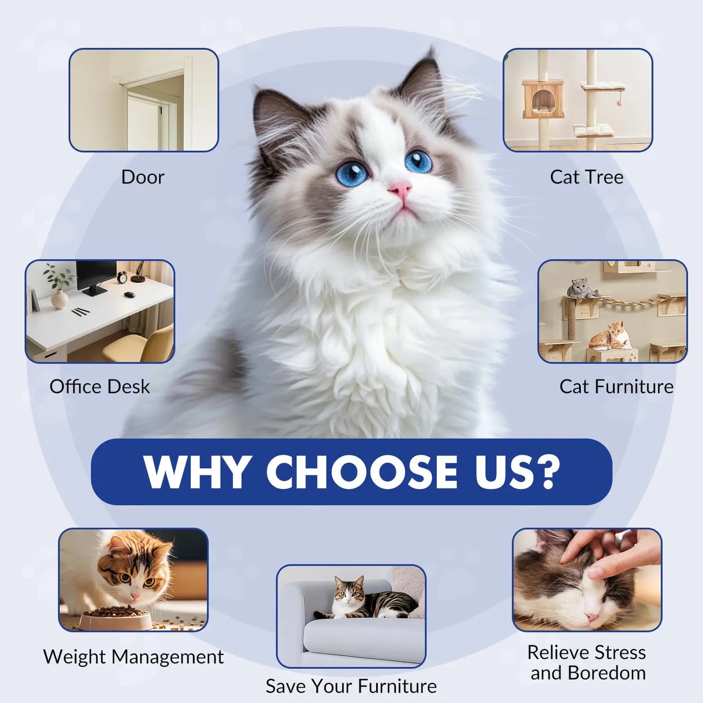 Brinquedos interativos para gatos internos, brinquedo retrátil para pendurar na porta recarregável USB inteligente, com 3 ratos de catnip, para gato entediado