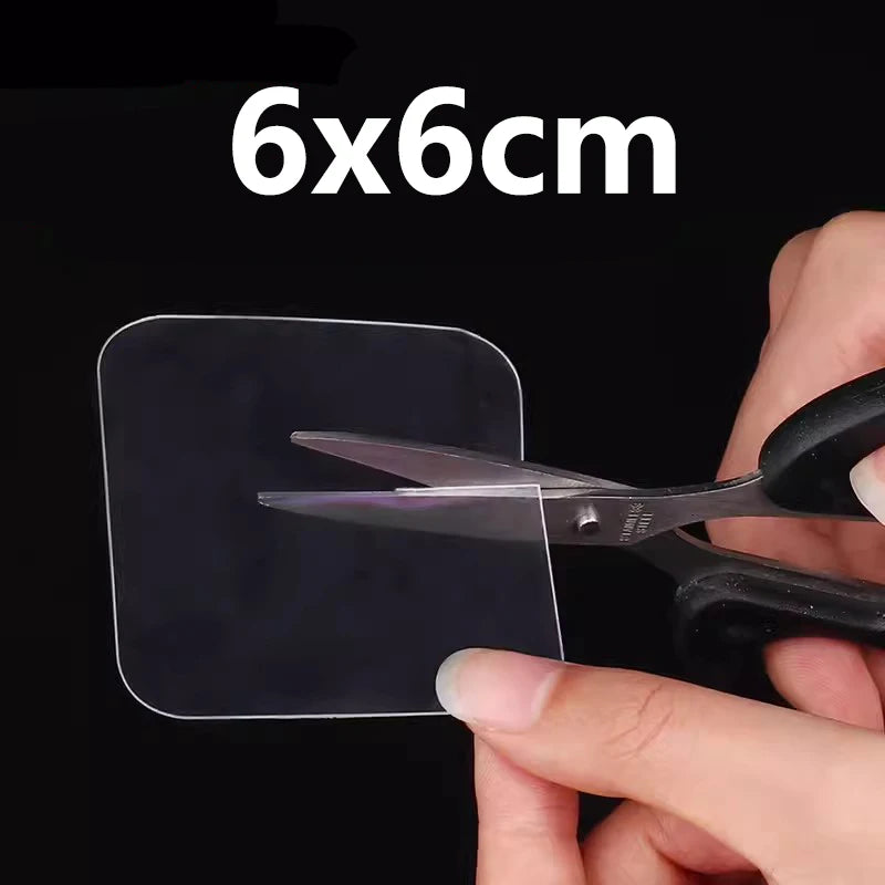 Super forte dupla face adesivo nano fita transparente adesivos de parede à prova de água produtos domésticos adesivos sem vestígios 100 pçs