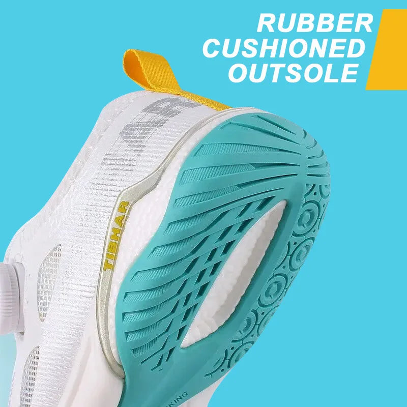 Tibhar tênis de mesa masculino feminino tênis esportivos leves para jogadores de ping pong avançados