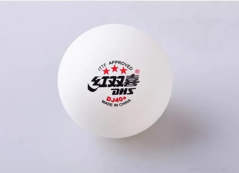 6 pçs/caixa dhs wtt bolas de tênis de mesa dj40 + novo material jogos de bola de pingue-pongue 3 estrelas 2025 wtt competição bolas de tênis de mesa ittf