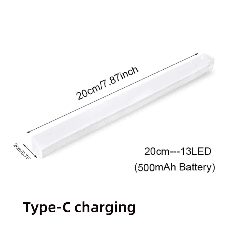 Sem fio led luzes da noite sensor de movimento luzes armário cozinha luzes da noite quarto detector luz armário escada retroiluminado