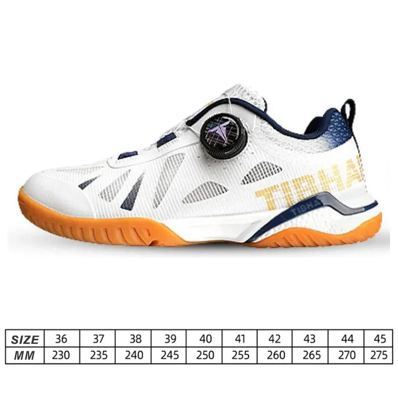 Tibhar tênis de mesa masculino feminino tênis esportivos leves para jogadores de ping pong avançados