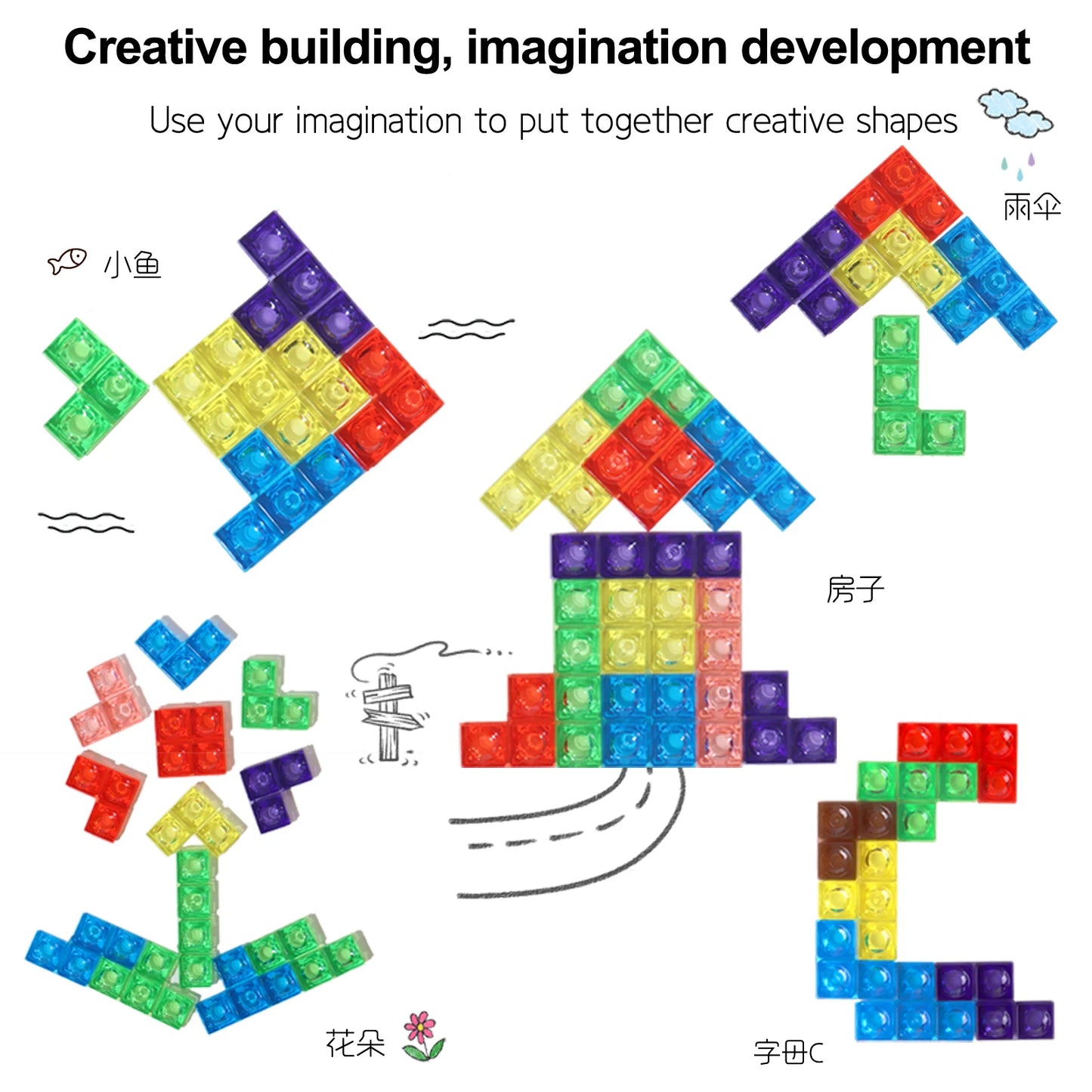 3d transparente tetris quebra-cabeça lógica pensando desenvolvimento cerebral dois jogadores tetris lógica divertido brinquedo educativo duas versões disponíveis