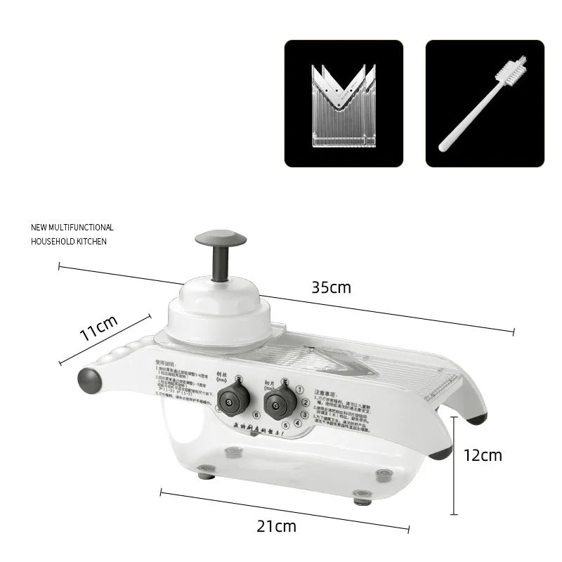 Gadgets Cortador De Vegetais Multifuncionais Processadores De Alimentos Manuais, Máquina Raladora, Fatiador Rápido, Ferramenta De Cozinha