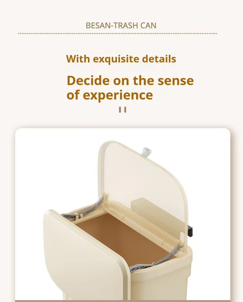 Lixeira de cozinha montada na parede, lixeira suspensa com tampa, lata de lixo para armário sob pia, lixo, composto, 8.5/12l