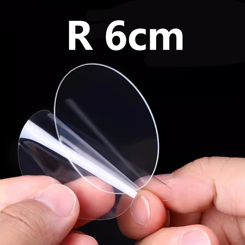 Super forte dupla face adesivo nano fita transparente adesivos de parede à prova de água produtos domésticos adesivos sem vestígios 100 pçs