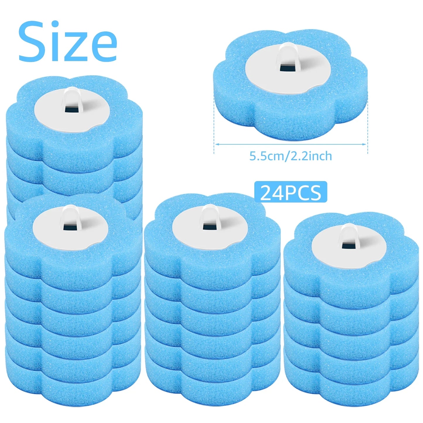 18/36 pçs escova de toalete com kits de cabeça de substituição descartáveis atualizar alça longa escova de limpeza do banheiro para casa acessórios wc