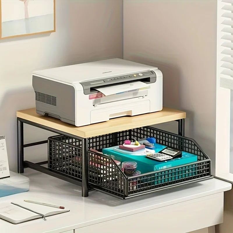 Organizador de prateleira de microondas de cozinha moderna-estante de armazenamento de bancada que economiza espaço para eletrodomésticos rack de armazenamento para design elegante