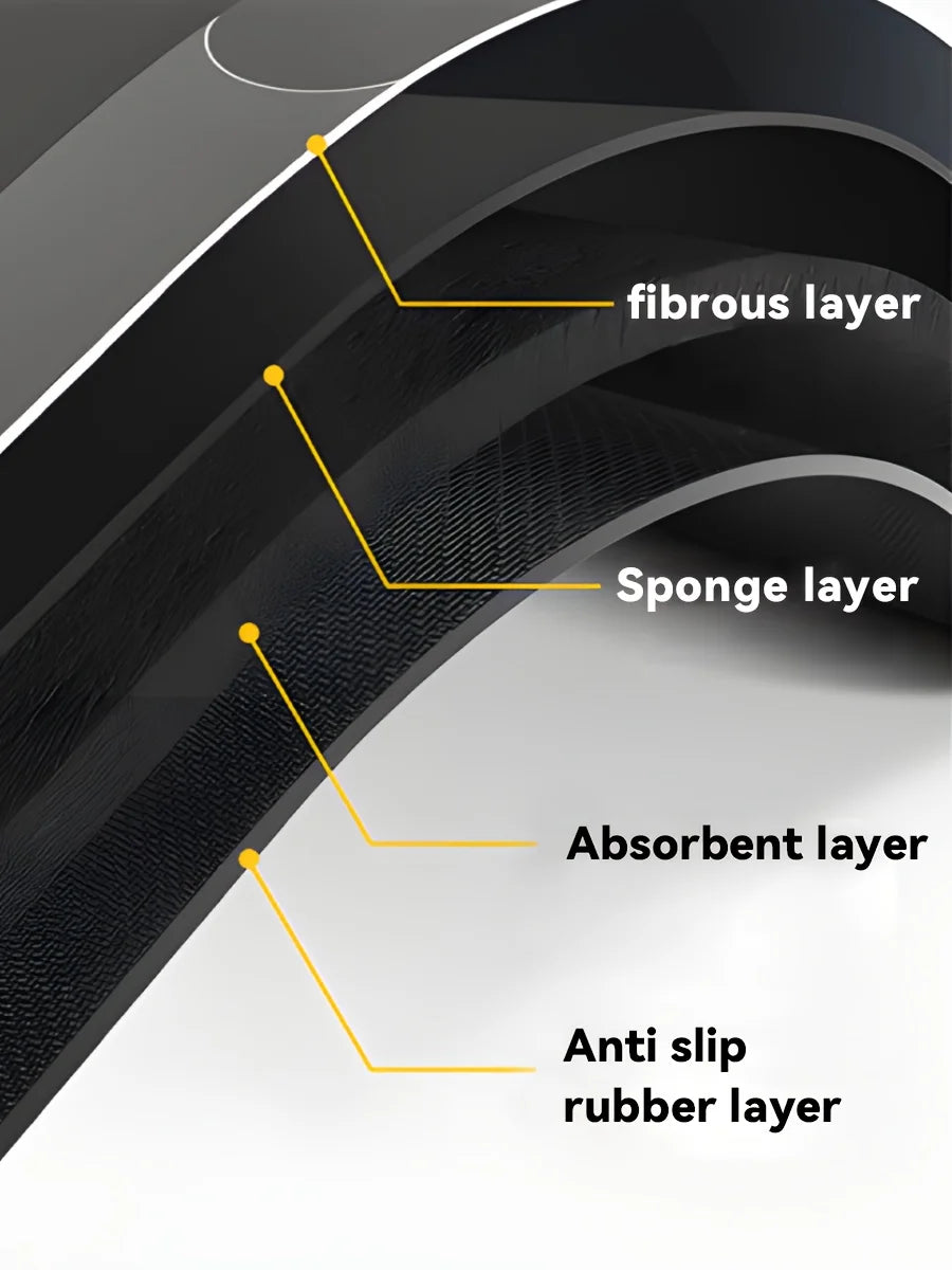 Tapete de banho de terra diatomácea super absorvente antiderrapante de secagem rápida tapete macio para banheiro chuveiro lavanderia quarto cozinha rv