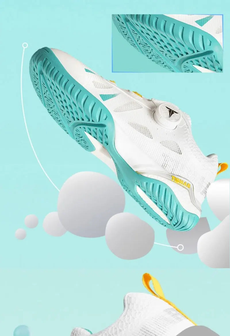 Tibhar tênis de mesa masculino feminino tênis esportivos leves para jogadores de ping pong avançados