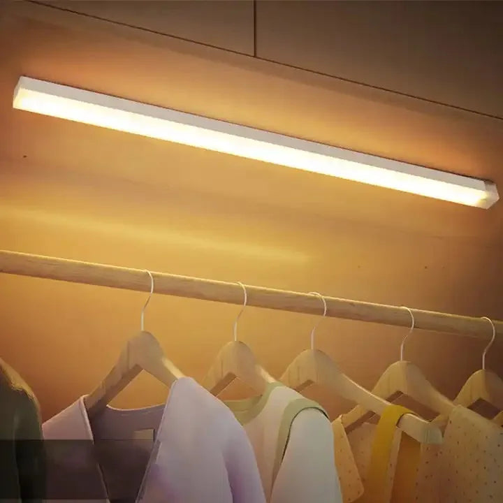 Sem fio led luzes da noite sensor de movimento luzes armário cozinha luzes da noite quarto detector luz armário escada retroiluminado