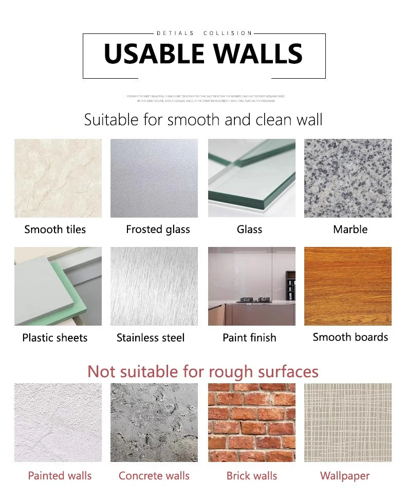 Super forte dupla face adesivo nano fita transparente adesivos de parede à prova de água produtos domésticos adesivos sem vestígios 100 pçs