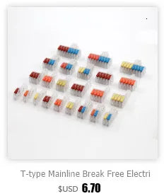 Conector de fio 222-412 blocos terminais de emenda de 2 pinos led iluminação de tira conectores rápidos elétricos mini conector de trilho condutor