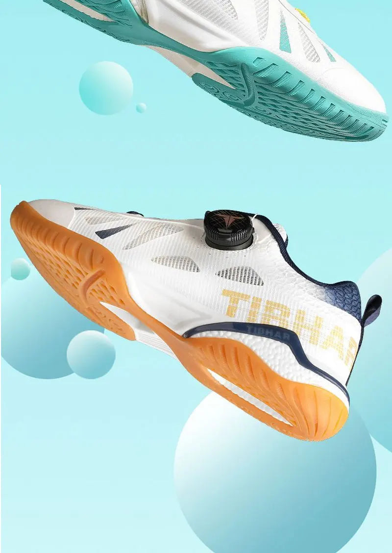 Tibhar tênis de mesa masculino feminino tênis esportivos leves para jogadores de ping pong avançados