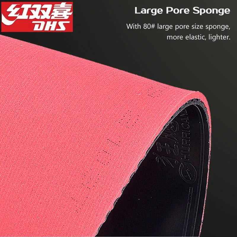 Original dhs furacão8-80 furacão 8-80 pips-in H8-80 tênis de mesa borracha ping pong tenis de mesa furacão-8-80