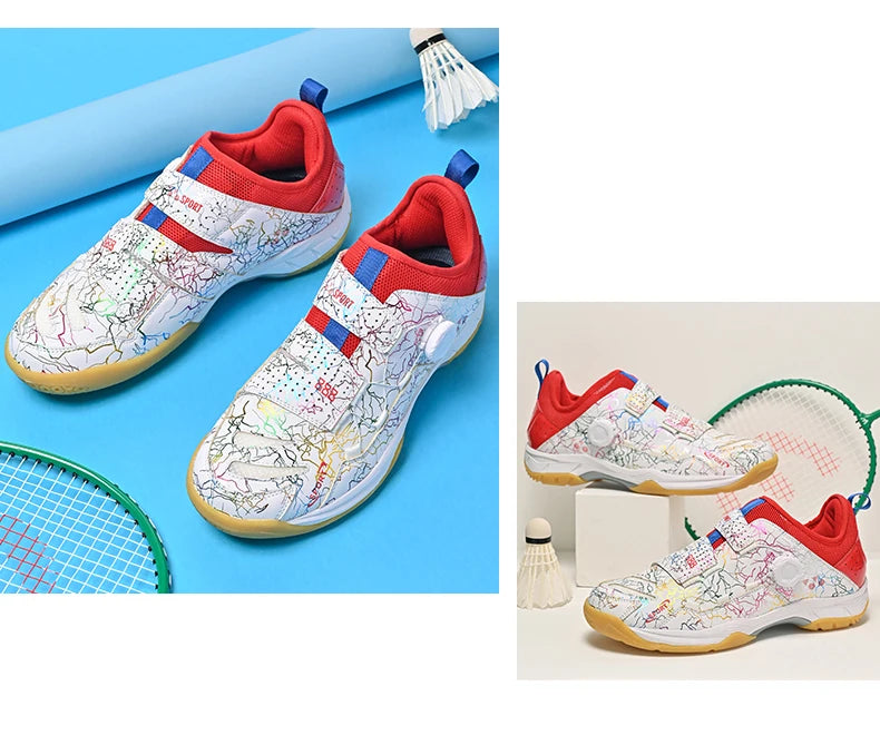 Sapatos de tênis de mesa dos homens sapatos esportivos ao ar livre treinamento anti deslizamento badminton sapatos casuais feminino profissional campo chuteiras tamanho 35-45