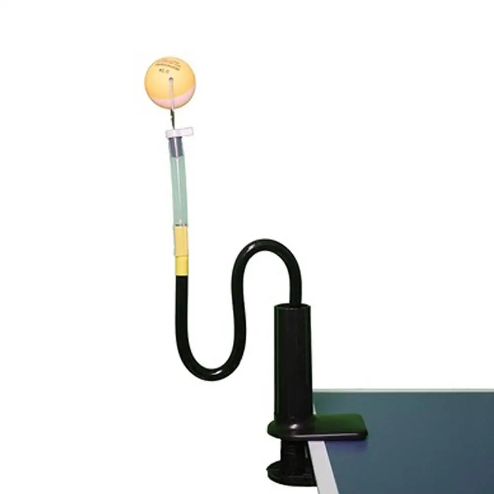 Equipamento profissional de treinamento de tênis de mesa, robô fixo de treinamento de pingue-pongue com braçadeira de mesa, dispositivo de servir para treinamento