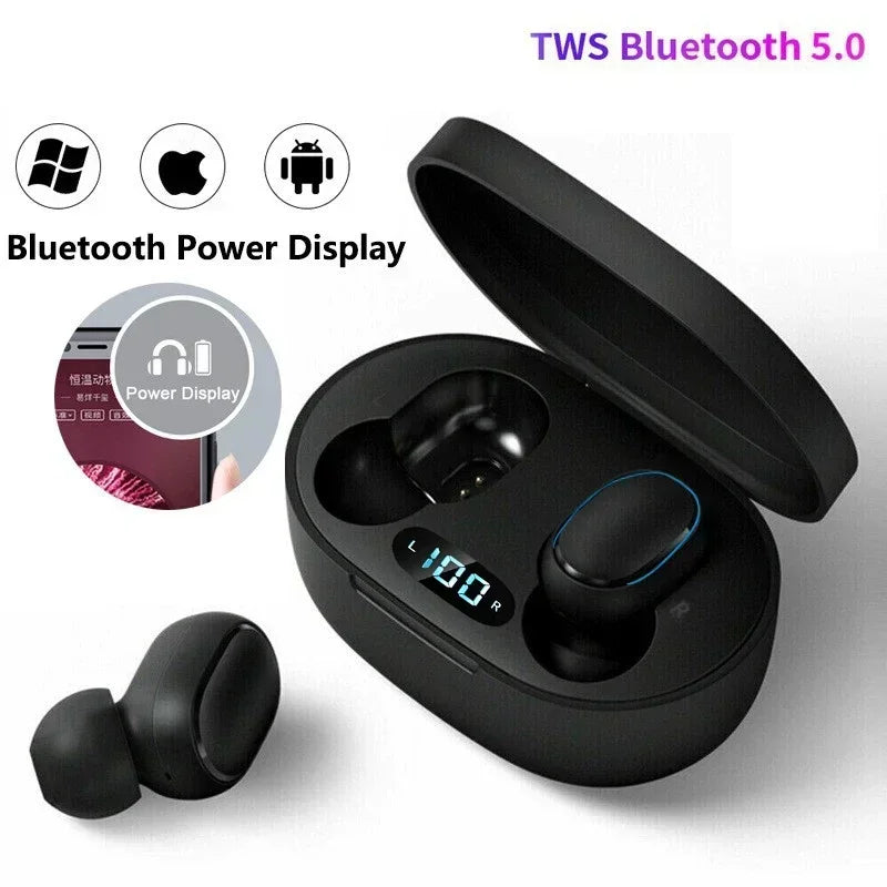 E7s tws fones de ouvido sem fio bluetooth controle esporte fone à prova dwaterproof água microfone música trabalho em todos os smartphones