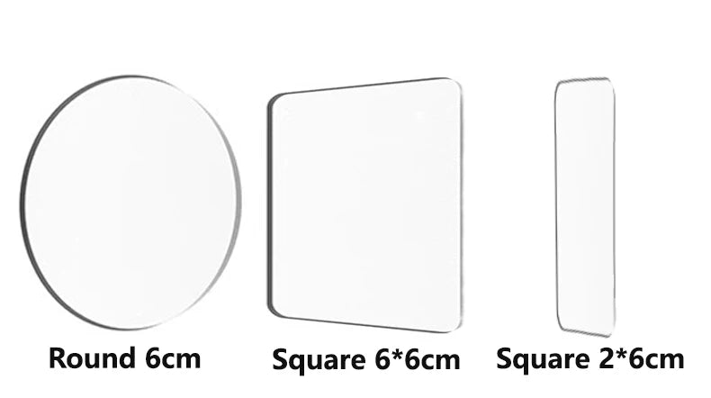 Super forte dupla face adesivo nano fita transparente adesivos de parede à prova de água produtos domésticos adesivos sem vestígios 100 pçs